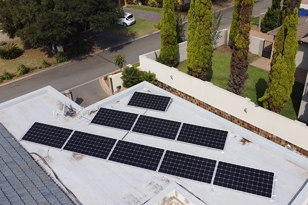 Hybrid Solar System Installation
